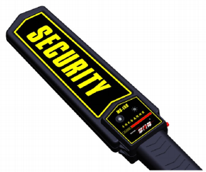 Garantire la scansione palmare cercametalli bacchetta Security Scanner con sensibilità regolabile